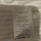 *Veronica Beard Empire Double Breasted Peak Lapel 3/4 Sleeve Dickey Blazer, Size 4