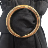 *FRAME Arie Linen Blend Short Sleeve Button-Up Collared Belted Jumpsuit, Size S