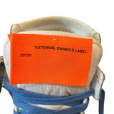 *Off-White 3.0 Off-Court Glittered Lace-Up High-Top Sneakers, Size 38