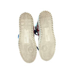 *Off-White 3.0 Off-Court Glittered Lace-Up High-Top Sneakers, Size 38