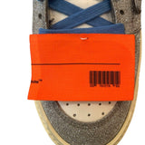 *Off-White 3.0 Off-Court Glittered Lace-Up High-Top Sneakers, Size 38