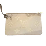 *Louis Vuitton Neverfull MM Monogram Empreinte Leather Dual Handle Hook Top Closure Tote w/Pochette