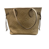 *Louis Vuitton Neverfull MM Monogram Empreinte Leather Dual Handle Hook Top Closure Tote w/Pochette