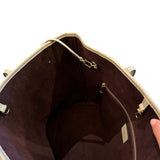 *Louis Vuitton Neverfull MM Monogram Empreinte Leather Dual Handle Hook Top Closure Tote w/Pochette