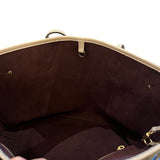 *Louis Vuitton Neverfull MM Monogram Empreinte Leather Dual Handle Hook Top Closure Tote w/Pochette