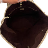 *Louis Vuitton Neverfull MM Monogram Empreinte Leather Dual Handle Hook Top Closure Tote w/Pochette