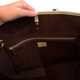 *Louis Vuitton Neverfull MM Monogram Empreinte Leather Dual Handle Hook Top Closure Tote w/Pochette