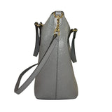 *Gucci Signature Guccissima Embossed Leather Fold Over Closure Medium Tote Bag