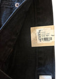 *NWT AGOLDE Parker Denim High-Rise Angled Hem Mini Skirt, Size 28 (6)
