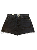 *NWT AGOLDE Parker Denim High-Rise Angled Hem Mini Skirt, Size 28 (6)