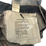 *AG Denim Brinley Japanese Denim Mid-Rise Straight Leg Raw Hem Jeans, Size 29 (8)