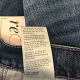 *AG Denim Brinley Japanese Denim Mid-Rise Straight Leg Raw Hem Jeans, Size 29 (8)