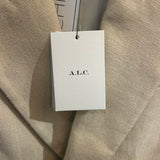 *NWT A.L.C. River Linen & Cotton Double Breasted Peak Lapel Cropped Blazer Jacket, Size 8