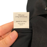 *NWT DISSH Alessia Linen Sleeveless Crew Neck Button-Up Tie Waist Vest Top, Size 12