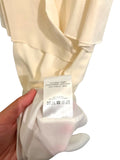 *NWT Theory Osteen Silk Crepe Sleeveless V-Neck Top Overlay Mini Dress, Size 6