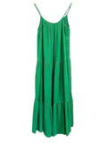 *XiRENA Ruby Cotton Gauze Cami Scoop Neck Tiered Midi Dress, Size XS
