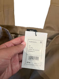 *NWT Theory Slim Kick Lamb Leather High Rise Flat Front Side Zipper Bootcut Pants, Size 00