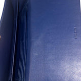 *Miu Miu Matelasse Leather Logo Flap Front Clutch Bag Large Wallet