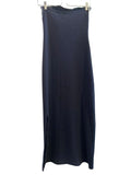 *PerfectWhiteTee Nadine Cotton Rib Knit Strapess Straight Midi Dress, Size S