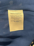 *NWT Reformation Juliette Crepe Sweetheart Cami Smocked Back Midi Dress, Size 6