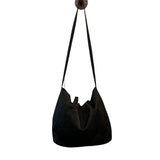 *Numero 10 Belen Distressed Pebbled Leather Slouchy Crossbody Tote Bag