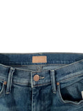 *Mother The Weekender Fray High-Rise Flare-Leg Raw Hem Jeans, Size 25 (0)