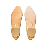 *Veronica Beard Cecile Leather Snip Toe Covered 1.5" Block Heel Ballet Pumps, Size 8