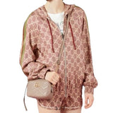 *Gucci GG Marmont Matelasse Mini Chain & Leather Strap Zip Top Crossbody Camera Bag