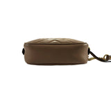 *Gucci GG Marmont Matelasse Mini Chain & Leather Strap Zip Top Crossbody Camera Bag