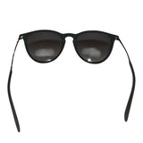*Ray Ban Erika 4171 Round Matte Rubber Frame Gray Gradient Lens Polarized Sunglasses w/Case