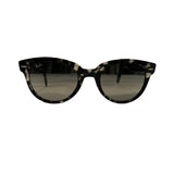 *Ray Ban Orion 2199 Round Havana Frame Gray Gradient Lens Sunglasses w/Case