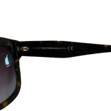 *Tom Ford Beatrix-2 TF613 52T Cat Eye Acetate Havana Frame Pink Lens Sunglasses w/Case