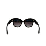 *Tom Ford Beatrix-2 TF613 52T Cat Eye Acetate Havana Frame Pink Lens Sunglasses w/Case