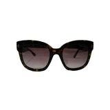 *Tom Ford Beatrix-2 TF613 52T Cat Eye Acetate Havana Frame Pink Lens Sunglasses w/Case