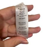 *FRAME Viscose Satin Cami V-neck Raw Edge Lounge Tank Top, Size M