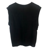 *NWT Raquel Allegra Hauser Cotton Jersey Solid Sleeveless Crew Neck Muscle Tee Top, Size RA01=US M