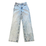 *Sezane The Wide Leg Trouser High-Rise Straight-Leg Full Length Jeans, Size FR 34=US 2