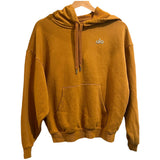 *ALO Yoga Accolade Fleece Kangaroo Pocket Pullover Hooded Sweatshirt, Size XS
