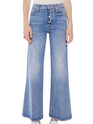 *MOTHER The Fly Cut Tomcat Roller High Rise Wide Leg Jeans, Size 30 (10)