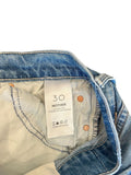 *MOTHER The Fly Cut Tomcat Roller High Rise Wide Leg Jeans, Size 30 (10)