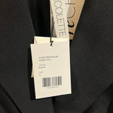 *NWT Generation Love Aimee Crepe One-Button Peak Lapel Flap Pocket Blazer, Size S