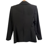 *NWT Generation Love Aimee Crepe One-Button Peak Lapel Flap Pocket Blazer, Size S