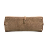 *Rebecca Minkoff Megan Suede Leather Lobster Clasp Closure Dual Handle Tote Bag