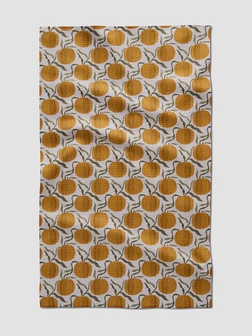 Geometry Hearth & Vine Pumpkins Tea Towel