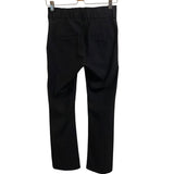 *NWT Flog Sofia Stretch Cotton Gold Buttons High-Rise Skinny Flare Leg Cropped Pants, Size 25 (0)