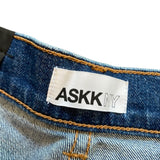 *NWT ASKK NY Petite High-Rise Wide Leg Ankle Jeans, Size 26 (2)