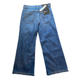 *NWT ASKK NY Petite High-Rise Wide Leg Ankle Jeans, Size 26 (2)