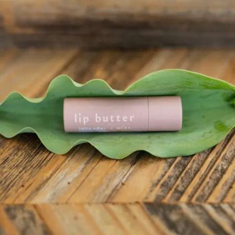 Ginger June Peppermint & Lavender Lip Butter Balm, 0.5 oz