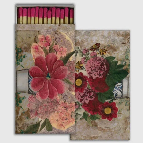 HomArt Floral Bouquet Collage Large Matchbox