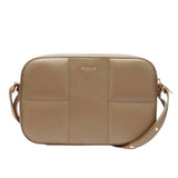 *DeMellier Marrakesh Quilted Smooth Leather Zip Top Camera Crossbody Bag